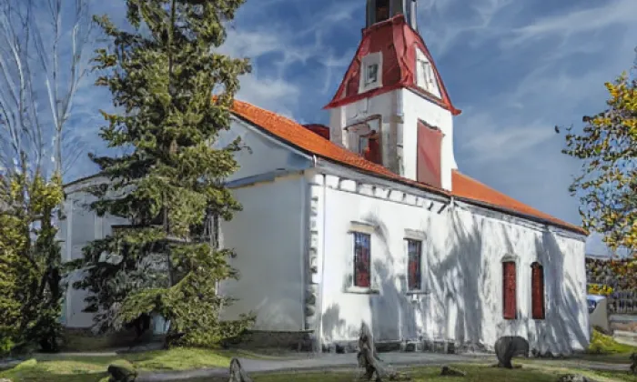 kostel svaté Máří Magdaleny (Nepolisy) – zima