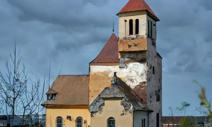Kostel svaté Máří Magdaleny (Přední Kopanina) – autumn