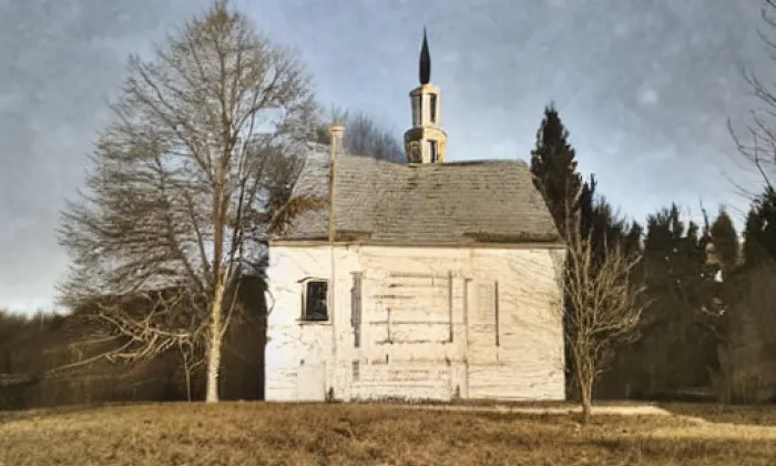 Kostel svaté Máří Magdaleny (Stupná) – winter