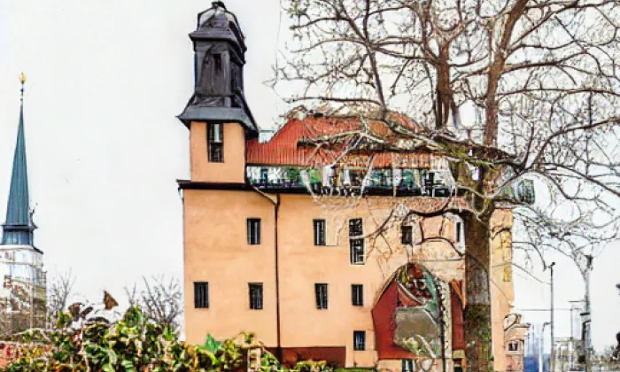 kostel svaté Maří Magdalény (Řečany nad Labem) – autumn