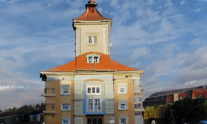 Kostel svaté Maří Magdalény (Kunčice pod Ondřejníkem) – akvarel