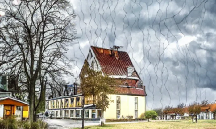 Kostel svaté Maří Magdalény (Ledce) – autumn
