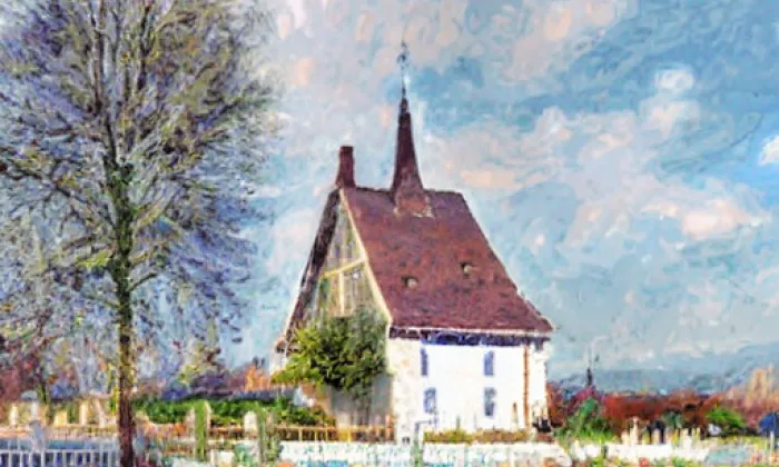 Kostel svaté Maří Magdalény (Ledce) – spring