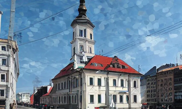 Kostel svaté Maří Magdalény (Rousínov) – winter