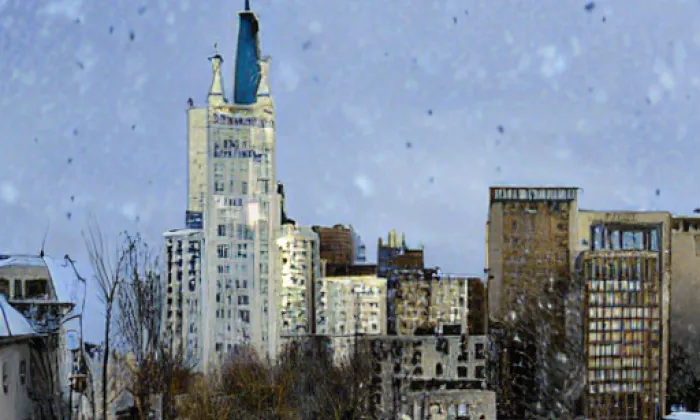 kostel svaté Maří Magdalény (Skořenice) – winter