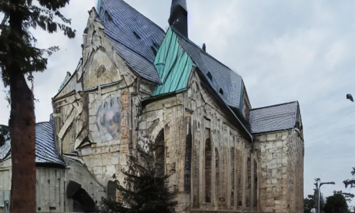 kostel svaté Maří Magdalény (Velhartice) – zima