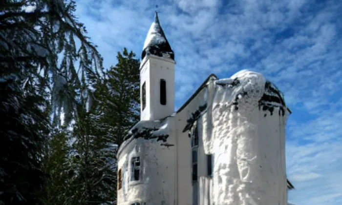 Kostel svaté Maří Magdalény (Volary) – winter