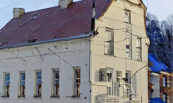 kostel svaté Maří Magdalény v Tachově – zima