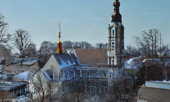 Kostel svaté Maří Magdaleny (Studená Loučka) – podzim