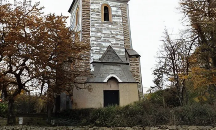 Kostel svaté Markéty (Bílčice) – winter