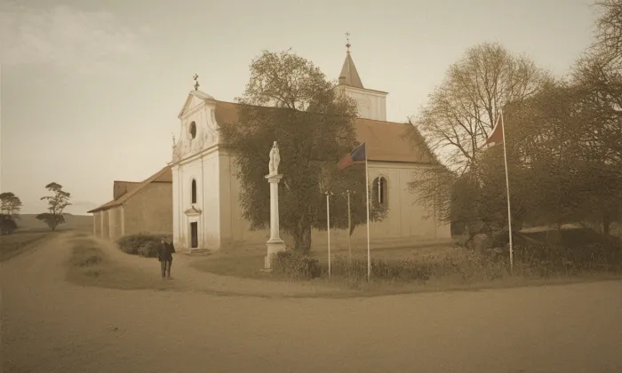 kostel svaté Markéty (Chvalovice) – historical
