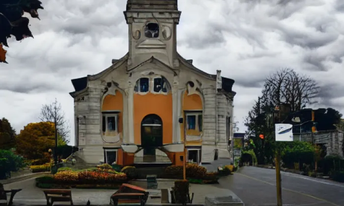 Kostel svaté Markéty (Hlučín) – autumn
