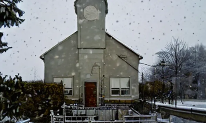 Kostel svaté Markéty (Hlučín) – winter