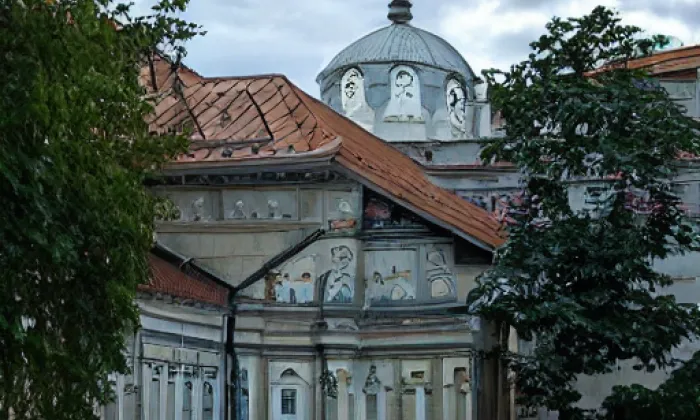 Kostel svaté Markéty (Suchohrdly u Miroslavi) – noc