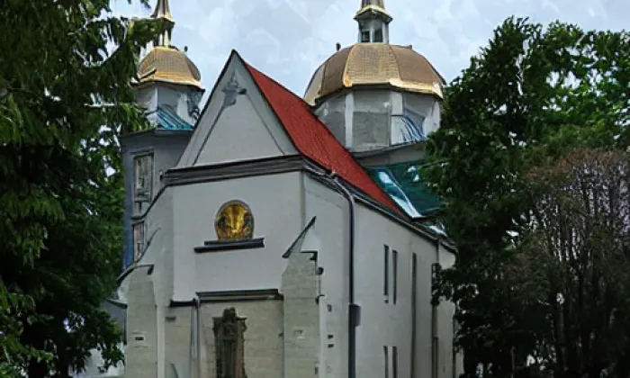 Kostel svaté Markéty (Suchohrdly u Miroslavi) – zima