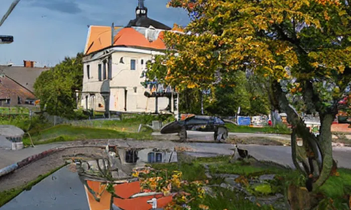 Kostel svaté Markéty (Vintířov) – podzim