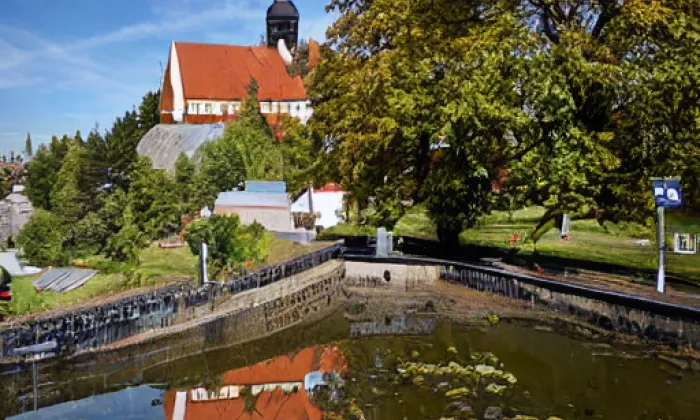 Kostel svaté Markéty (Vintířov) – zima