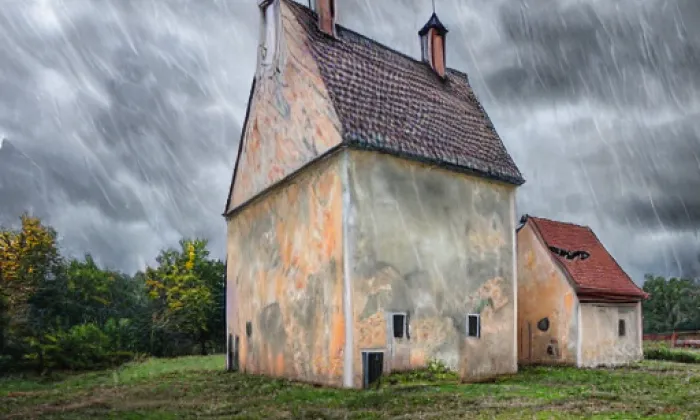 Kostel svaté Markéty (Vysočany) – autumn