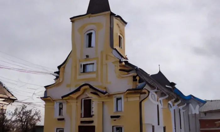 kostel svaté Rodiny (Nahořany) – winter