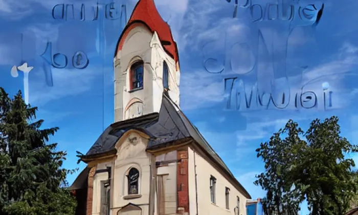 Kostel svatých Šimona a Judy (Hradiště) – noc