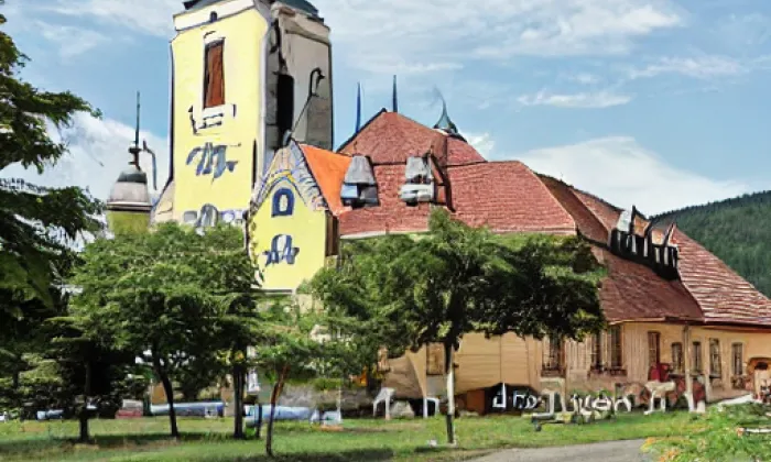 Kostel svatých Šimona a Judy (Milíkov) – podzim