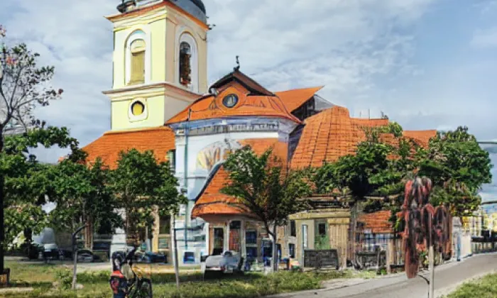 Kostel svatých Šimona a Judy (Milíkov) – jaro
