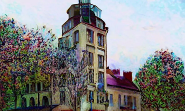 Kostel svatých Andělů Strážných (Kostelec nad Černými lesy) – jaro