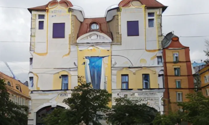 kostel svatých Andělů strážných (Veselí nad Moravou) – autumn