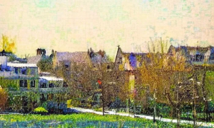 Kostel svatých Andělů strážných (Vysočany) – jaro