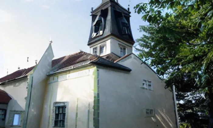 kostel svatých Filipa a Jakuba (Dlouhá Ves) – autumn