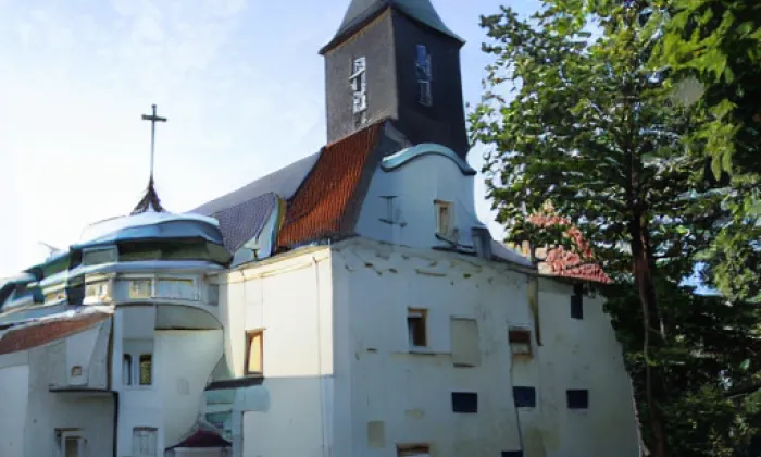 kostel svatých Filipa a Jakuba (Dlouhá Ves) – winter