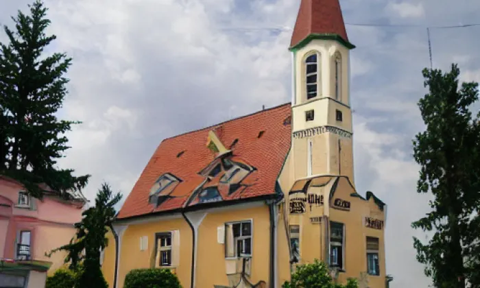 Kostel svatých Filipa a Jakuba (Slavče) – podzim