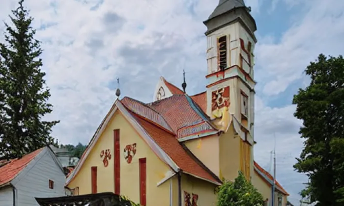 Kostel svatých Filipa a Jakuba (Slavče) – zima