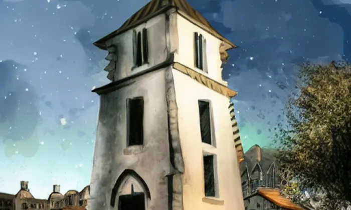 kostel svatých Petra a Pavla (Bělčice) – noc