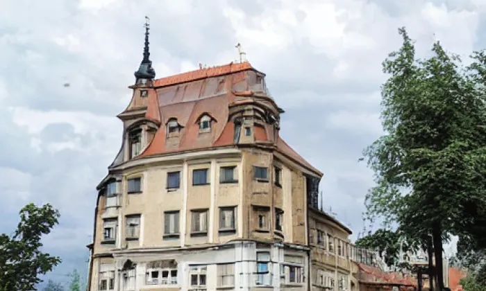 Kostel svatých Petra a Pavla (Borovnice) – akvarel