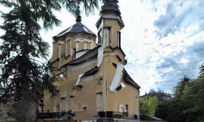 kostel svatých Petra a Pavla (Hrádek) – summer