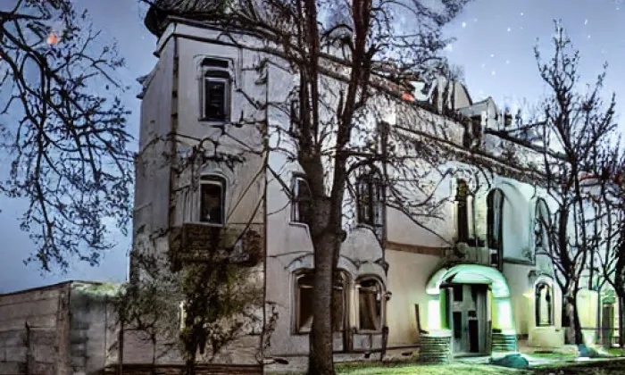 Kostel svatých Petra a Pavla (Jirny) – noc