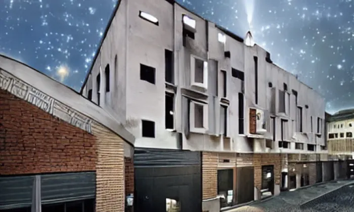 Kostel svatých Petra a Pavla (Město) – noc