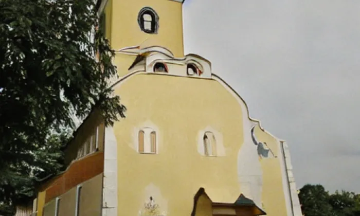 Kostel svatých Petra a Pavla (Načeradec) – zima
