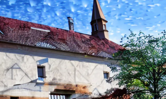Kostel svatých Petra a Pavla (Planá) – podzim