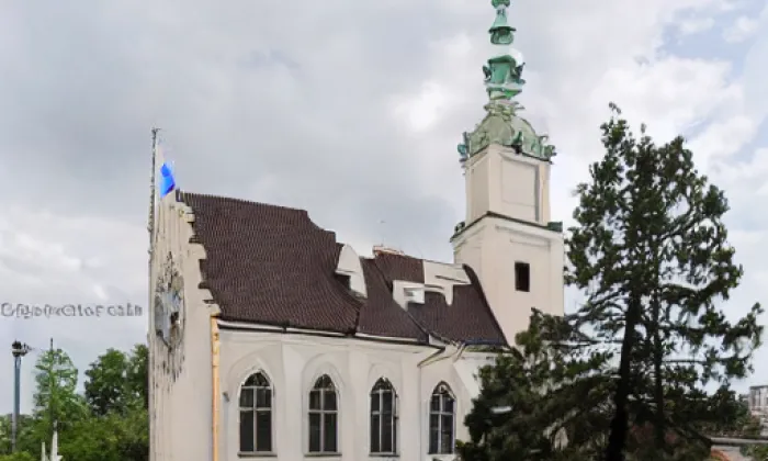 Kostel svatých Petra a Pavla (Radotín) – jaro