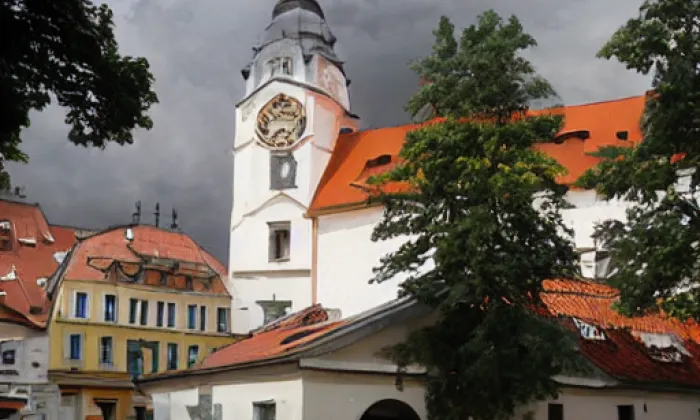 Kostel svatých Petra a Pavla v Bílině – spring