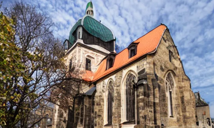 Kostel svatých Petra a Pavla v Mělníku – summer