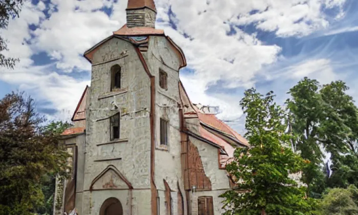 Kostel svatých Petra a Pavla v Oseku – autumn