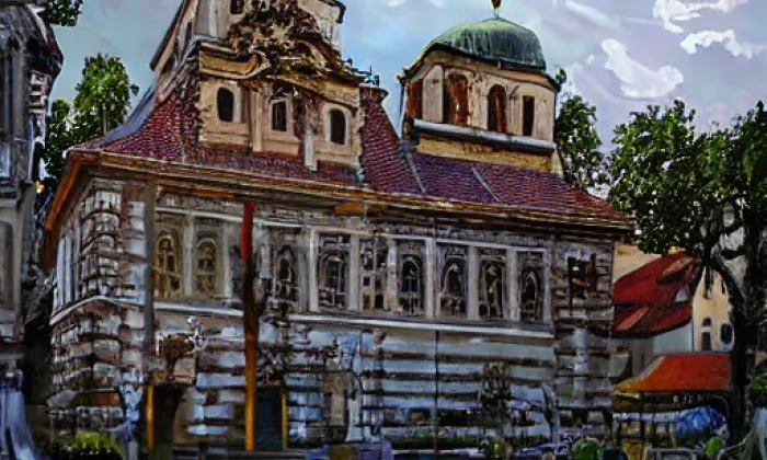 Kostel svatého Šimona a Judy (Lenešice) – summer