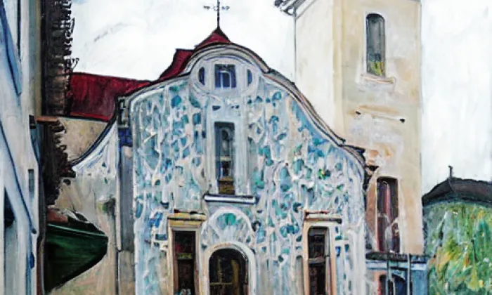 Kostel svatého Šimona a Judy (Rožmitál na Šumavě) – spring