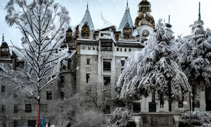 Kostel svatého Šimona a Judy (Týnec nad Sázavou) – winter