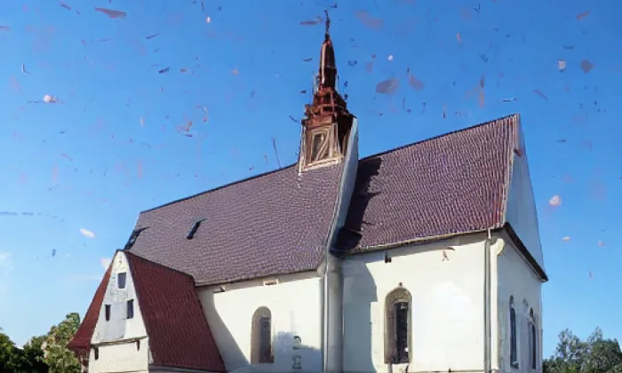Kostel svatého Štěpána (Bílá Hůrka) – podzim