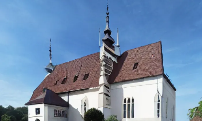 Kostel svatého Štěpána (Bílá Hůrka) – zima
