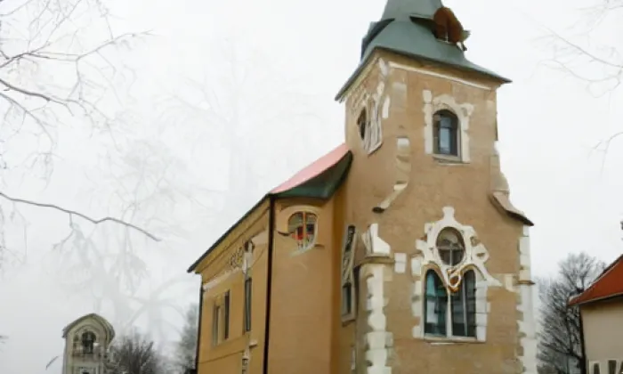 Kostel svatého Štěpána (Kozolupy) – podzim